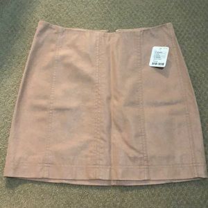 Free people pink skirt